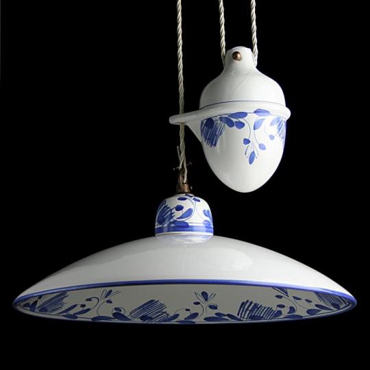 kek mediterran ellensulyos lampa kezzel festett allithato magassagu asztal ebedlo etkezo keramia imas lampak vilagitas viragos mintas konyha haloszoba 00252.jpg